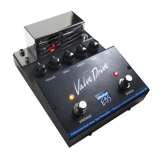EBS ValveDrive Pro Dual Mode Tube Overdrive Effects Pedal