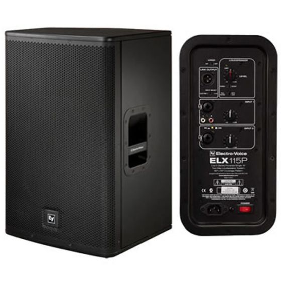 EV Electro-Voice ELX115P 15" 2-Way Powered DJ PA Speaker Monitor DEMO! multi. angle 1
