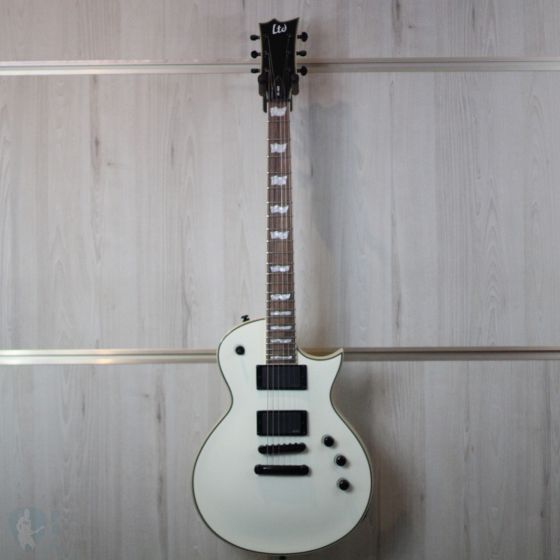 ESP LTD EC401 Electric Guitar, Olympic White, Free Gig Bag Included!