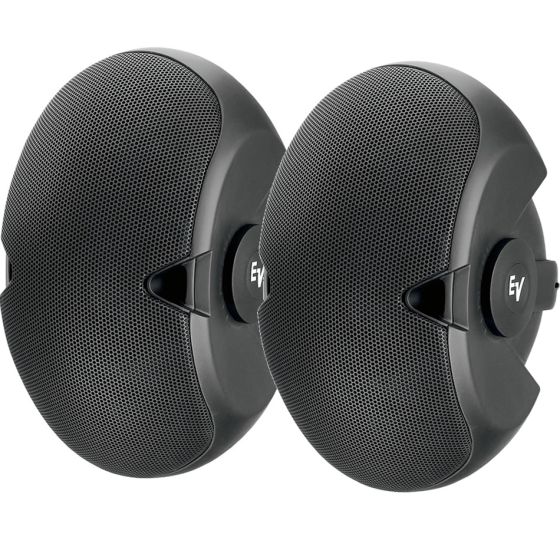EV Electro-Voice EVID 6.2 Black 6.2 Speakers PAIR Open Box