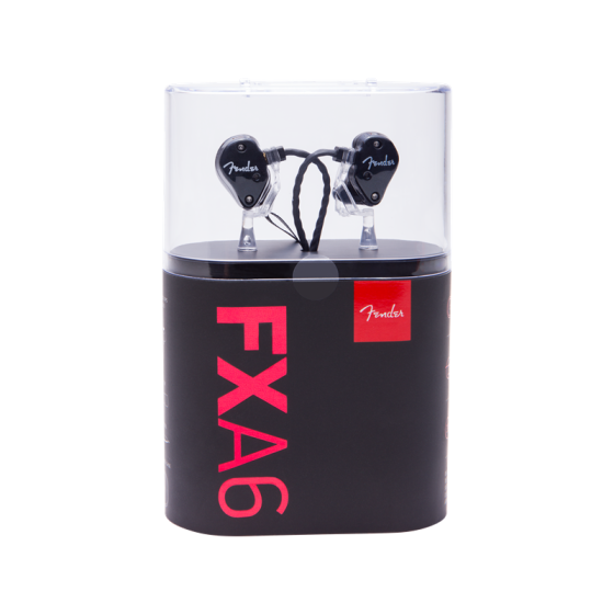 FXA6 Pro In-Ear Monitors, Metallic Black