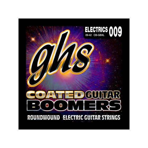 GHS Coated Boomers CB-GBXL Electric Guitar Strings 9-42