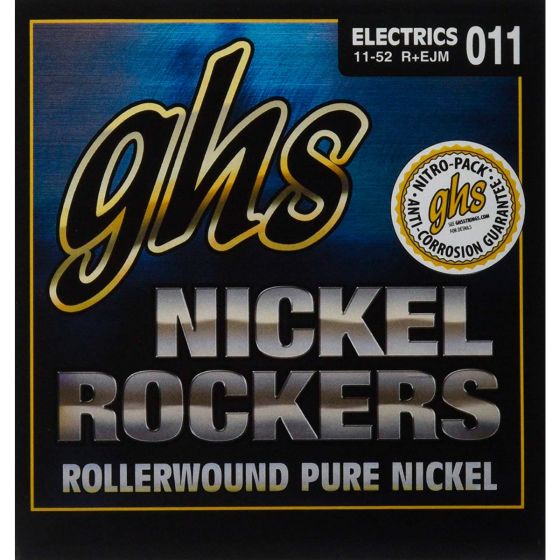 GHS Eric Johnson Nickel Rockers Guitar Strings, Light