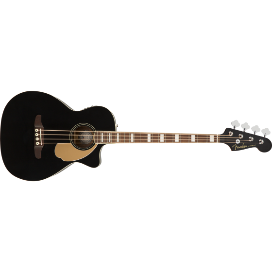 Fender Kingman Bass, Walnut neck, (less case), Black