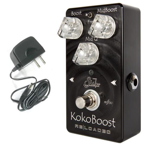 Suhr Koko Reloaded Clean Mid Range Boost pedal 9V