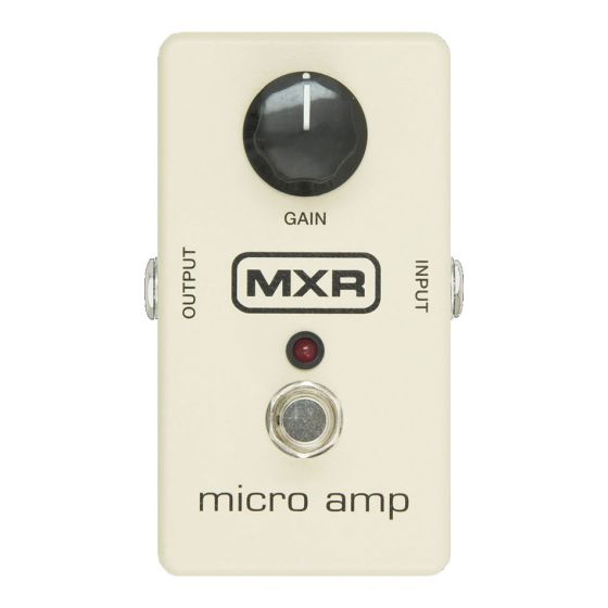MXR Micro Amp Pedal M133