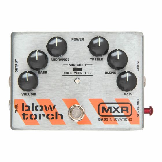 MXR Bass Blowtorch Overdrive Pedal M181