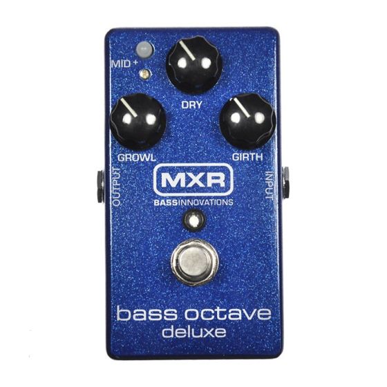 MXR Bass Octave Deluxe Pedal. Meet the M288.