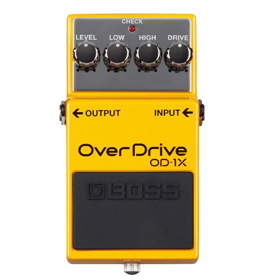 Boss OD-1X Overdrive Special Edition Guitar Effect Pedal straight up n down 