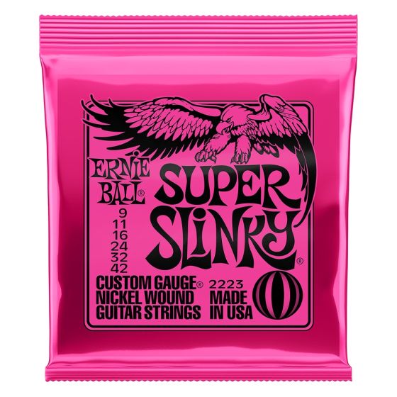 Ernie Ball Super Slinky Nickel Wound Electric Guitar Strings