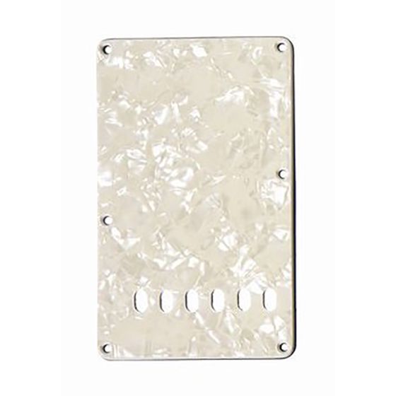 All Parts Tremolo Spring Cover, 4-ply, Parchment Pearloid