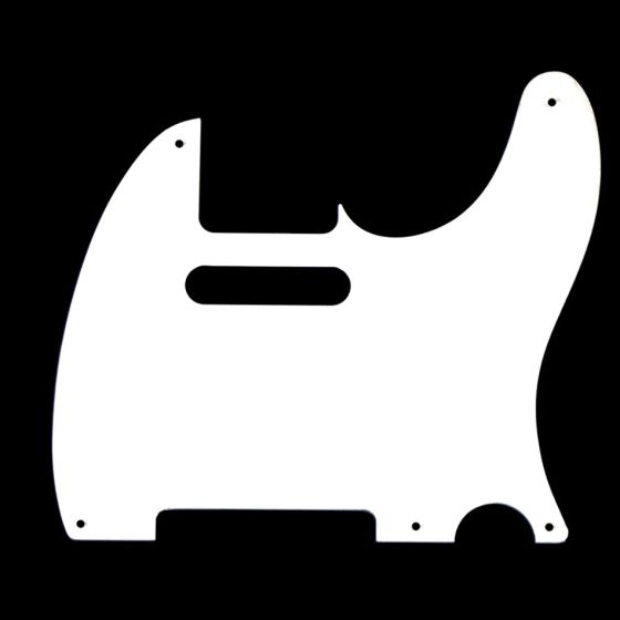All Parts PG-0560-025 White Pickguard for Telecaster®