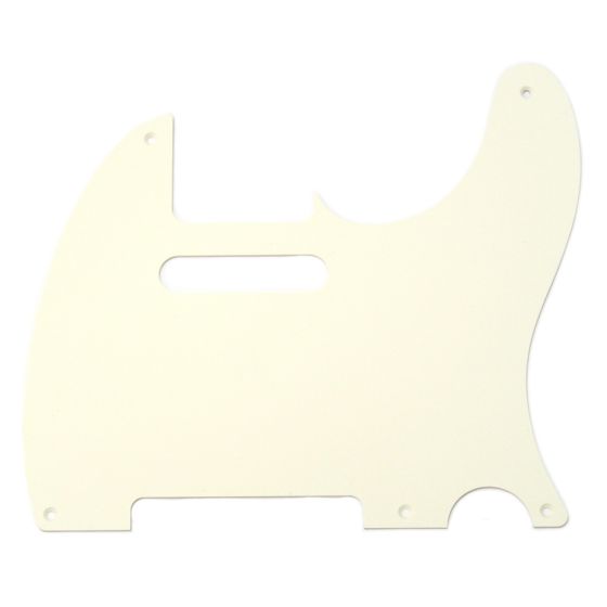 All Parts Pick Guard for Telecaster, 5 screw holes, Parchment
