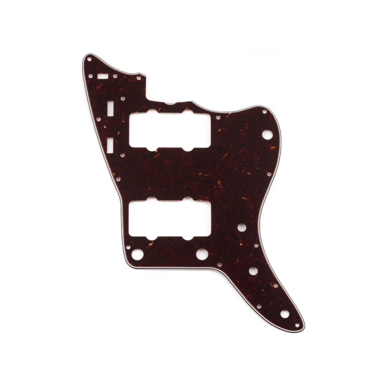 Pure Vintage Pickguard, '65 Jazzmaster®, 13-Hole Mount, Brown Shell, 3-Ply