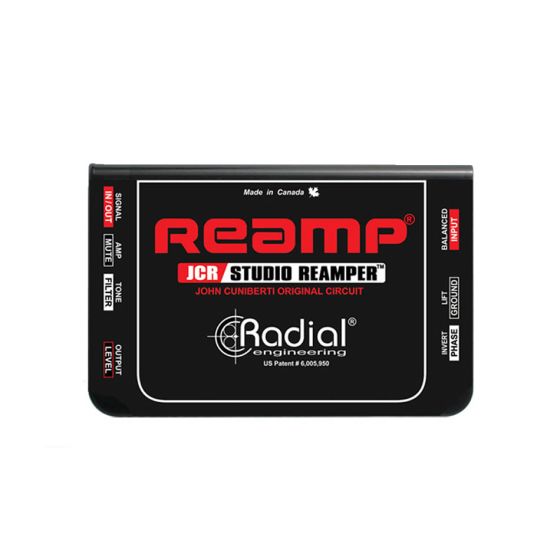 RADIAL Reamp JCR Studio Reamper front