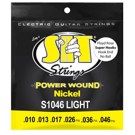 SIT Power Wound Nickel Electric strings, Light
