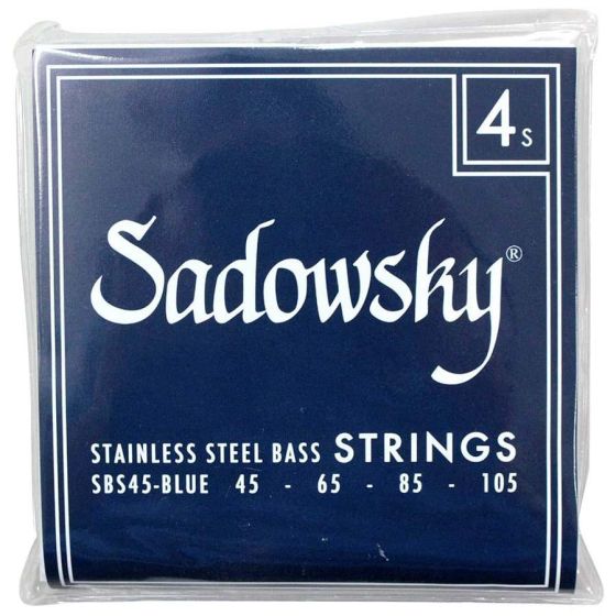 Sadowsky (SBS 45B) Blue Bass Strings, 5-String Standard 45-65-85-105-130T (M4)