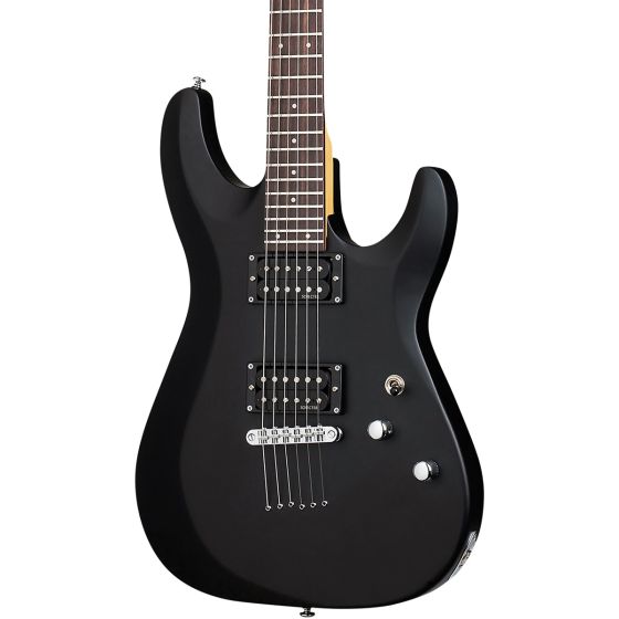 Schecter C-6 Deluxe Electric Guitar Rosewood Fretboard Satin Black