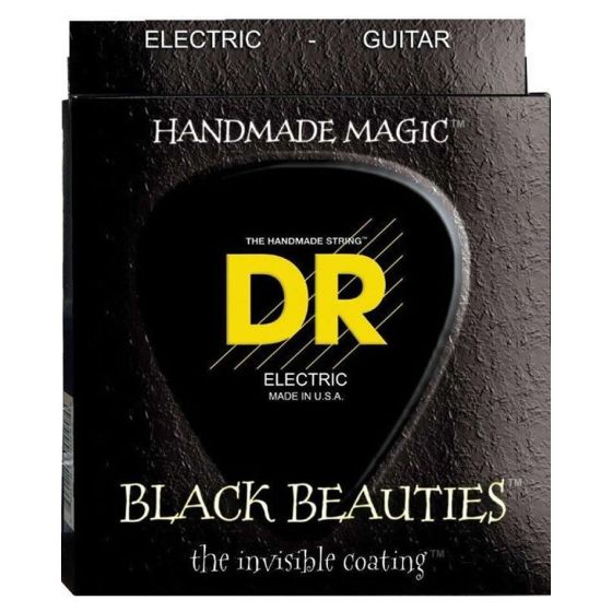 DR STRINGS BKE-9/46 Black K3 Coated Electric Guitar Strings Lite n Heavy 9/46