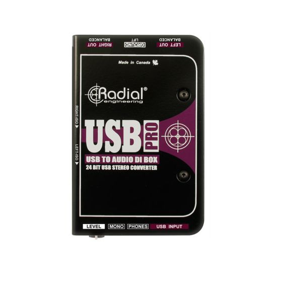 Radial USB-Pro USB DI for Computers upright