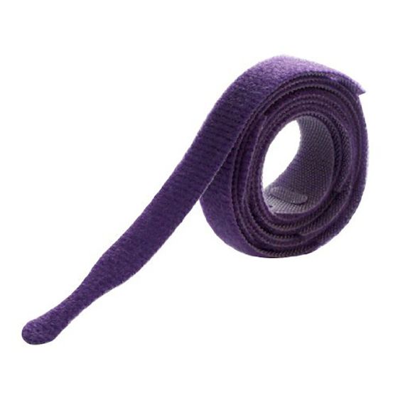 Rip-Tie Lite Cable Wrap 1/2" x 6" Roll of 25, Violet