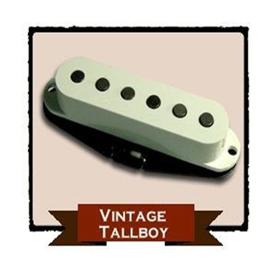 RIO GRANDE Vintage Tallboy Guitar Pickup - Parchment