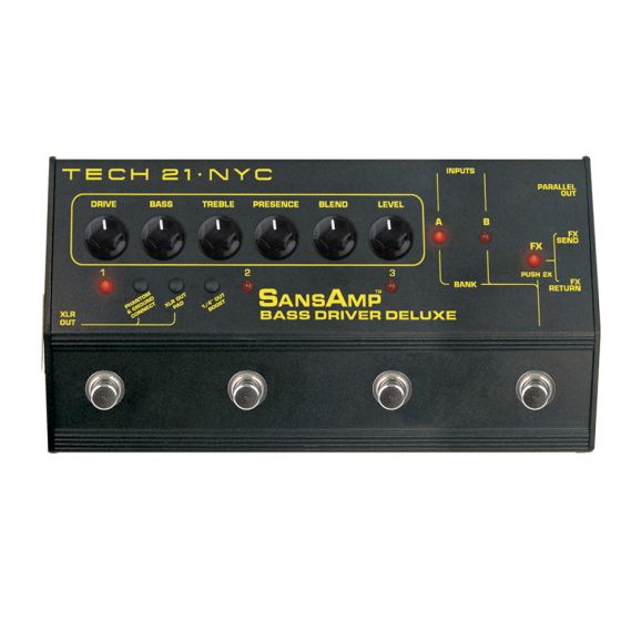 Tech 21 SansAmp Bass Driver Deluxe Pre-Amp