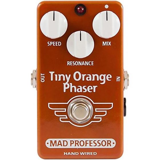 Mad Professor Hand Wired Tiny Orange Phaser Open Box Mint
