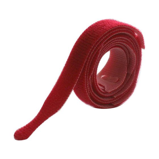 Rip-Tie Lite 1/2" x 6" Roll of 10, Red