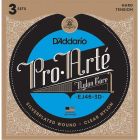 D'Addario EJ46-3D Pro Arte HT Classical Guitar Strings, 3 Full Sets