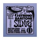 ERNIE BALL Slinky Bartitone 6-String Bass Strings w/ Small Ball End 29 5/8 Scale (2839) Single Pack