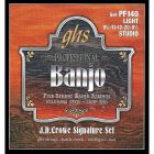 GHS JD Crowe Studio Signature 5-String Banjo Strings, Light