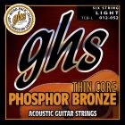 GHS Phosphor Bronze Light Acoustic Set 12-52