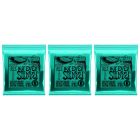ERNIE BALL Not Even Slinky Nickel Wound Electric Guitar Strings (2626) - 3 Pack