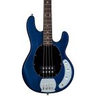 Sterling by Music Man StingRay RAY4-TBLS-R1 Electric Bass - Trans Blue Satin