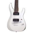 Schecter C-7 Deluxe 7-String Electric Guitar Rosewood Fretboard Satin White