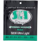 SIT Power Wound Ultra Light Guitar Strings