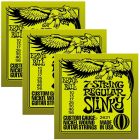 ERNIE BALL Regular Slinky Nickel Wound 7-String Electric Guitar Strings (2621) - 3 Pack