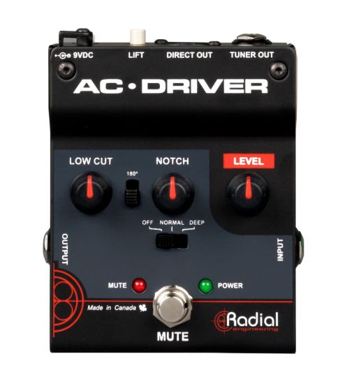 Radial AC-Driver Acoustic Instrument Preamp Open Box Mint