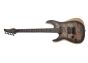 Schecter Reaper-6 FR T Left Handed Electric Guitar, Satin Charcoal Burst