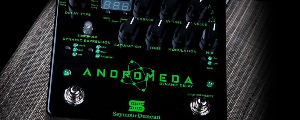 Closer Look At The New Seymour Duncan Andromeda Delay Guitar Effects Pedal