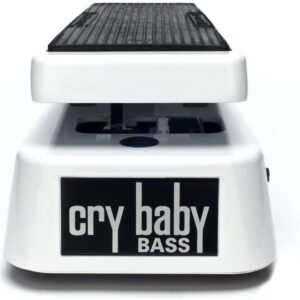JIM DUNLOP BASS CRYBABY WAH PEDAL - WHITE 105Q-79749