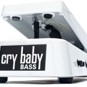 JIM DUNLOP BASS CRYBABY WAH PEDAL - WHITE 105Q-0