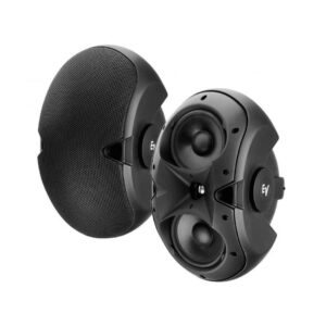 E.V. EVID-3.2 - 2-Way 150-Watt Installation Speaker with Dual 3.5" Woofers and .75" Titanium Tweeter both