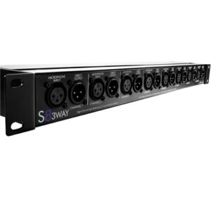 ART S8-3Way - Eight Channel Three-Way Mic Splitter 1