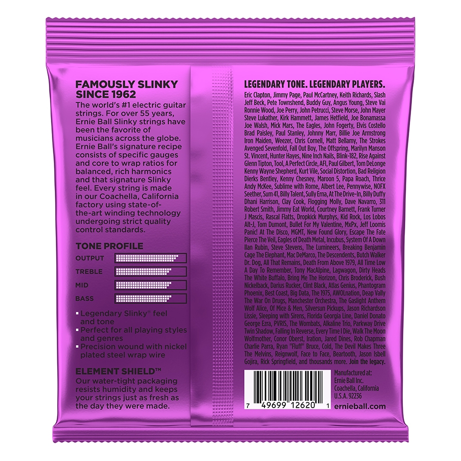 Ernie Ball 7-string Power Slinky Nickel Wound Electric Guitar Strings