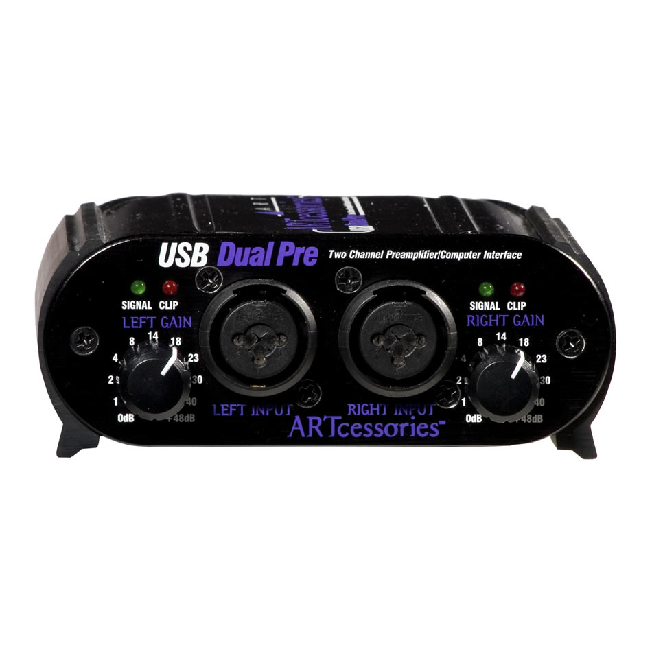 ART USB Dual Pre Project Series - Two CH USB Pre