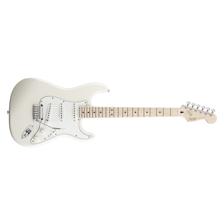 Fender Squier Deluxe Stratocaster Maple Fretboard Pearl White Metallic