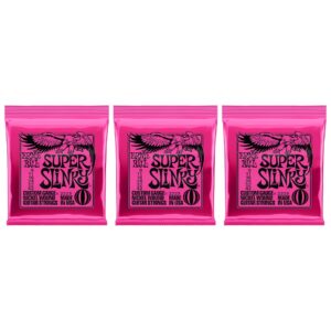 Ernie Ball EB2223 Super Slinky Guitar String Set 3-Pack