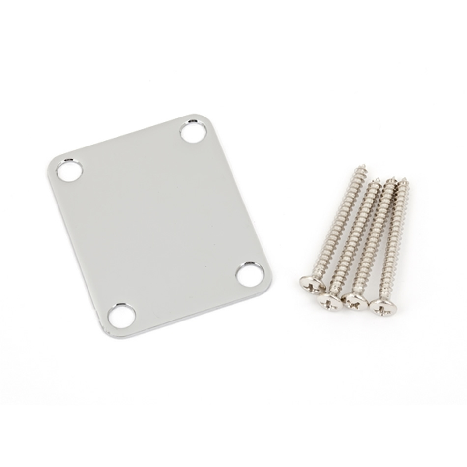 Fender Genuine Vintage Plain Chrome Neck Plate